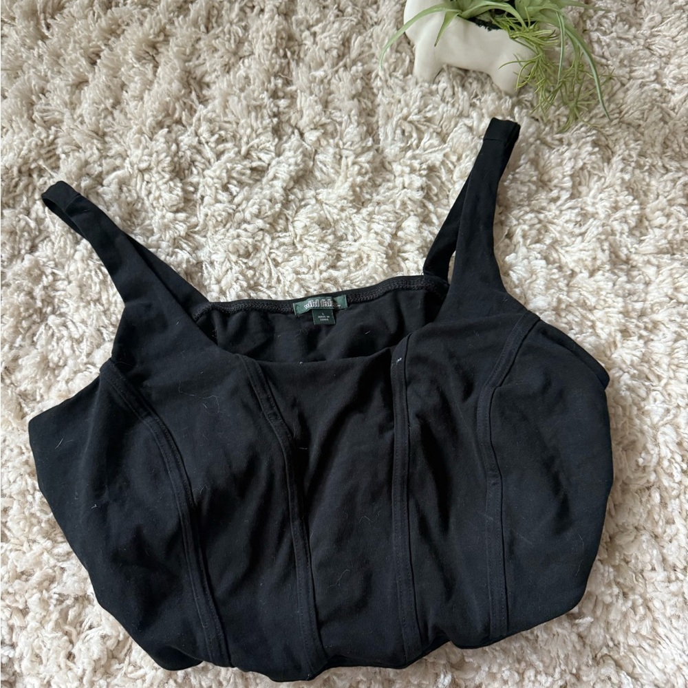 Elegant Black Camisole Top